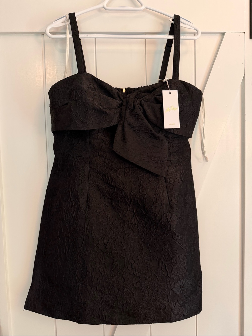 Lilly Pulitzer Kavia Skirted Romper in black